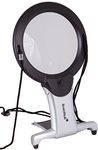 Levenhuk Zeno Vizor N2 Neck Magnifier with LED Light, Comes with Strap and Desktop