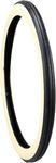 HUTCHINSON SOLEX Unisex Adult Bicycle Tyre - Black - Cream - 1 3/4-19