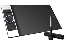 XP-PEN Deco Pro Graphics Drawing Tablet 11x6 Inch Ultrathin Digital Pen Tablet with Tilt Function Double Wheel and 8 Shortcut Keys (8192 Levels Pressure)(Medium)