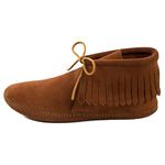 Minnetonka Men's Classic Fringe Ankle Boots, Brown (Brown), 9 UK