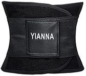 (Medium, Black) - YIANNA Women Wais