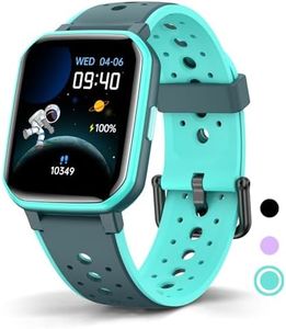 Mgaolo Kids Smart Watch for Boys Girls,Games Fitness Tracker with Heart Rate Sleep Monitor,20 Sport Modes Activity Tracker with Pedometer Steps Calories Counter for Fitbit Android iPhone (Green)