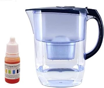 EHM Original Alkaline Water Pitcher - 3.5L Pure Healthy Water Ionizer With Activated Carbon Filter - Healthy Clean & Toxin-Free Mineralized Alkaline Water In Minutes - PH 8.5-9.5 (Blue)