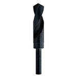 MaxTool 1-7/16" Silver and Deming Drill Bit (Prentice); High Speed Steel M2; 118 DEG POINT; 6" OAL 1/2" Reduced Shank Black Oxide; SD02B00R128