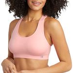 Champion Women's Freedom Seamless Racerback Sports Bra, Pink Bow, X Large