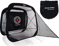 Gagalileo Pop Up Golf Net,Pop up Golf Hitting Net,Golf Practice Net,Golf Nets for Backyard Driving,Quick Setup Golf Hitting Net with Target Cloth and Carry Bag 7X7X4FT