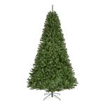 National Tree Company Artificial Full Christmas Tree, Green, North Valley Spruce, Includes Stand, 9 Feet