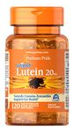 Puritan's Pride Lutein 20 Mg With Zeaxanthin-120 Softgels