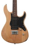 Yamaha Pacifica PAC120H YNS Solid-Body Electric Guitar, Yellow Natural