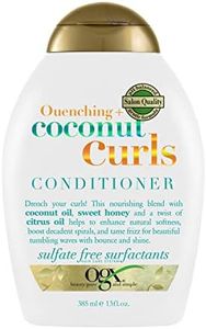 Ogx Quenching + Coconut Curls Conditioner For Curly Hair 385mL