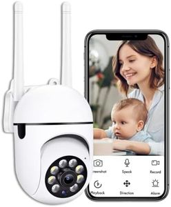 Guard-Well 3 MP FHD WiFi Indoor Mini Fox Ptz Security Camera with Color Light Vision, 360° Ptz Rotation, Motion Tracking, Two Way Audio and Multi Users View