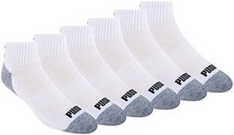 PUMA Socks Men's Quarter Cut Socks,