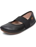 Camper Women's Right Kids Ballet Flats, Schwarz Black, 5 UK