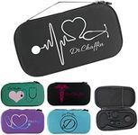 Personalized Stethoscope Case Custom Name Nurse Stethoscope Hard Carrying Lightweight Storage with Mesh Pocket Gift for RN, Doctor,Medical Assistant
