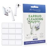 Earbud Cleaning Putty - Cleaner Kit, Remove Wax, Dirt & Gunk from Speaker Grille & Other Surfaces of Headphones Airpod Airpords Pro Charging Cases (12 Pack)