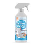 Cat Urine Repellent Spray: Advanced Enzyme Cleaner & Urine Neutraliser - Ultimate Pet Carpet Cleaner with Powerful Odour Eliminator Formula, Effectively Targets & Breaks Down Organic Stains & Odours