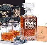PONPUR Gifts for Men Dad, Whiskey D
