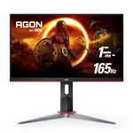 AOC 24G2SP 24" Class Frameless Gaming Monitor, Full HD IPS, 165Hz, 1ms, FreeSync Premium, Height Adjustable Stand