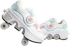 2-in-1 Roller Skate Shoes - Unisex 