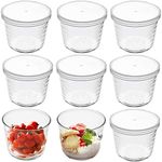 yarlung 9 Pack Small Glass Bowls wi