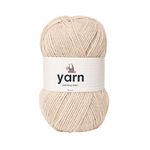 Korbond DK Beige Yarn - 100g Acrylic Wool - Lightweight, Hypoallergenic & Durable Double Knit Crochet Yarn Knitting Wool (290m Total)