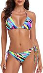 RELLECIGA Women's Wavy Triangle Bik