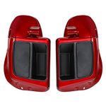 TCMT Wicked Red Vented Lower Fairings Speaker Pods Fit For Harley Touring CVO Street Glide FLHXSE 2014-2020