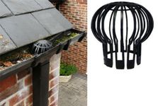 Good Ideas Pack of 2 Down Pipe Gutter Filters/Covers (991) Prevents pipes clogging with leaves and debris.