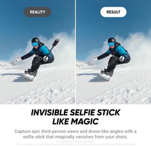Insta360 X4 Air 8K 360 Camera Starter Bundle – Lightweight, FlowState, Invisible Selfie Stick
