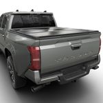 Tutel Hard Shell Folding Truck Bed Tonneau Cover|Fits 2016-2025 Toyota Tacoma w/OE Track System 5' 1" Bed (60.5") - TULH021