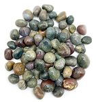 Schmick 1 Kg Fancy Pebbles Stones for Plants Pots, Decoration, Garden, Aquarium Fish Tank, Fountain, Home and Table Decor (1 Kg, Fancy Pebbles)