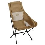 Helinox Chair Two Ultralight, High-Back, Collapsible Camping Chair, Cobalt, Coyote Tan