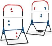 Wild Sports Folding Ladderball Set - Lightweight and Portable Outdoor Game - Includes 6 Bolos