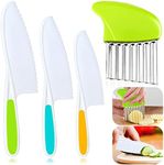 TAORISH 4 Pcs Kids Knife Set, Nylon