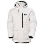 Helly-Hansen Men's Standard Tromsoe Insulated Jacket Waterproof Windproof & Breathable, 823 Nimbus Cloud, Medium