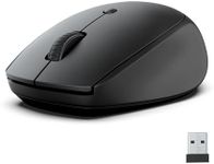 JLab Go Bluetooth Mouse, Battery Powered Wireless Mouse - Tri-Mode (BT 5.0/5.0/2.4Ghz) with USB-Dongle, Ergonomic, Compact Multi Device Silent Mouse for Laptop, PC, Computer, iPad, Mac, Tablet