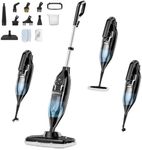 Steam Mop, 12-in-1 Powerful Handheld Steam Cleaner Detachable Steam Mops for Floor Cleaning, 565ML Removable Tank, 23FT Power Cable, MultiPurpose Steamer for Hardwood, Tile, Grout, Furniture