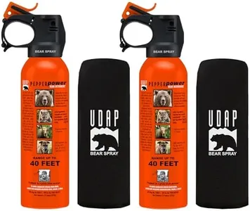 UDAP Bear Spray 2 Pack with Holster, 7.9 oz