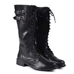 DEEANNE LONDON WOMEN'S (137-A77) BLACK LONG BOOTS (41)