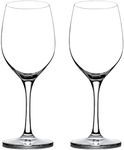 Crystal Red Wine Glasses Set of 2-490ml Long Stem Wine Glass for Red and White Wine Lead-Free Premium Crystal Clear Glass Great Gift Packaging for Men, Women Dishwasher Safe