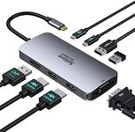 USB C Docking Station Dual Monitor 