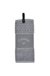 Callaway Golf Tri Fold Towel 2023, Silver