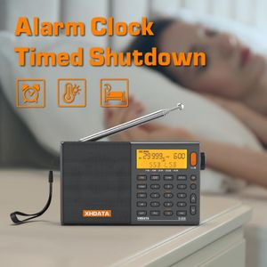 XHDATA D-808 Portable Radio – AM/FM/SW SSB Receiver with LCD Display