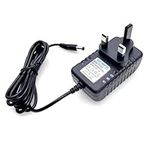 JZK 24W 12V 2A Power supply Charger, 12 Volt 2amp DC power adapter for CCTV Camera, LED Strip Lights, Router, Monitor, DVR NVR