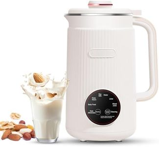 Nut Milk Maker Machine, 1200ml Homemade Almond, Oat, Soy, Shake, PlantMilk, Soy Milk Maker with Delay Start/Keep Warm/Cleaning/Boil Water (220V, AU PLUG)