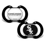 Baby Fanatic Cws2000: Chicago White Sox Pacifier 2-Pack