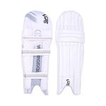 KOOKABURRA Ghost 5.1 Cricket Batting Pads - a l/h, White, Over Sized Adult Left Hand