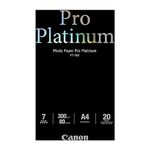 Canon 2768B016 PT-101 Photopaper A4 (Pack of 20), Black