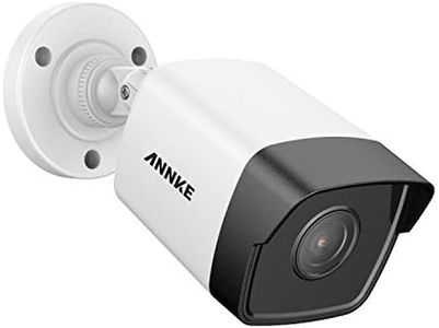 ANNKE C500 PoE Security Camera, 5MP Outdoor IP Camera for Home and Business, 2.8mm Wide-Angle Lens,100ft Night Vision, H.265+Video Compression, One-Way Audio, IP67 Weatherproof, Up to 256GB MicroSD