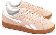 Reebok Women's Club C Grounds UK Trainers, Classic Beige Chalk Gum, 8 US